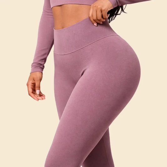 Leggings Deportivos Aura Sculpt – Cintura Alta