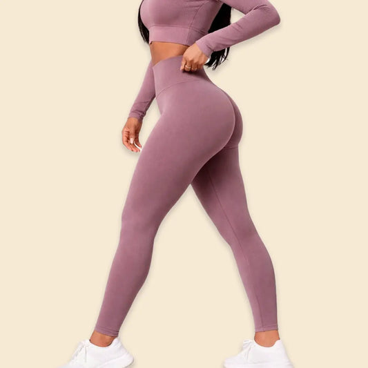 Leggings Deportivos Aura Sculpt – Cintura Alta